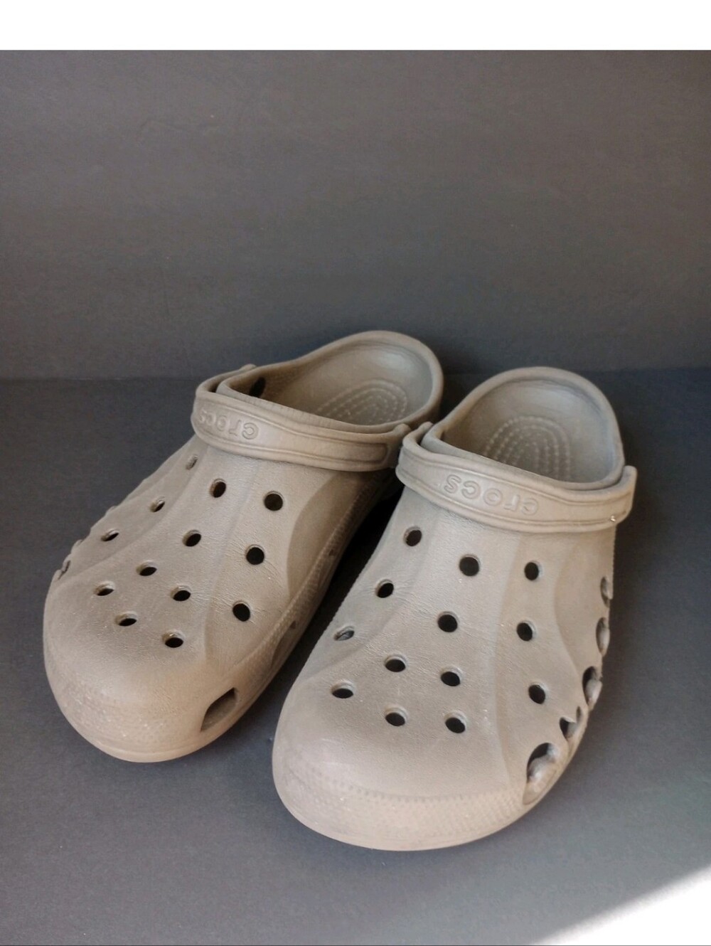 Crocs Baya Clogs Classic Tan/Beige Size Men 13 See Description